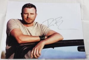 DIERKS BENTLEY SIGNED 11X14 PHOTO AUTOGRAPHED AUTHENTIC COA J1