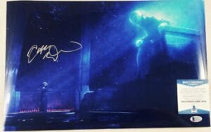 ADAM DRIVER KYLO REN SIGNED 11X17 PHOTO THE FORCE AWAKENS LAST JEDI BAS COA 334
