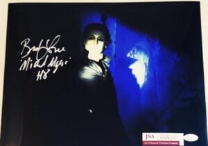 BRAD LOREE SIGNED 11X14 PHOTO MICHAEL MYERS HALLOWEEN JSA COA 45