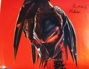 BRIAN A PRINCE THE PREDATOR SIGNED 16X20 METALLIC PHOTO BECKETT BAS COA 132