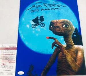 MATTHEW DE MERRITT ET SIGNED METALLIC 11X14 PHOTO JSA COA 365