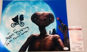 MATTHEW DE MERRITT ET SIGNED METALLIC 11X14 PHOTO JSA COA 360