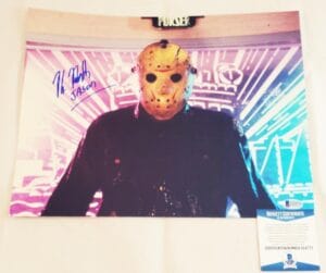 KANE HODDER SIGNED 11x14 PHOTO JASON FRIDAY 13TH BECKETT BAS COA 773