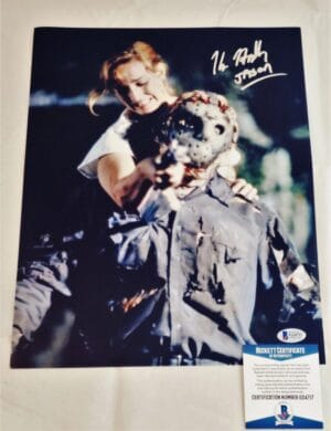 KANE HODDER SIGNED 11x14 PHOTO JASON FRIDAY 13TH BECKETT BAS COA 717