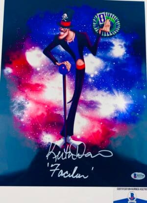 Keith David signed DR FACILIER 11X14 METALLIC photo AUTOGRAPH BAS COA H32760