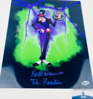 Keith David signed DR FACILIER 11X14 METALLIC photo AUTOGRAPH BAS COA H32784