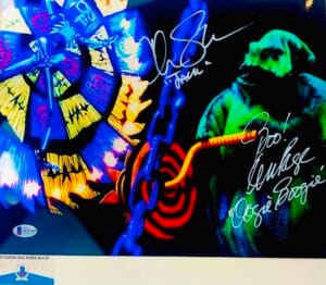 Chris Sarandon Ken Page signed 11X14 photo Nightmare Christmas BAS COA W24762