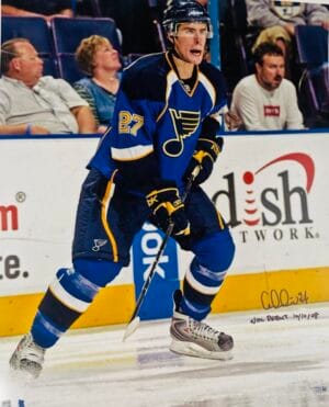 Alex Pietrangelo Autographed St. Louis Blues 16X20 Photo FANATICS Stanley Cup 1