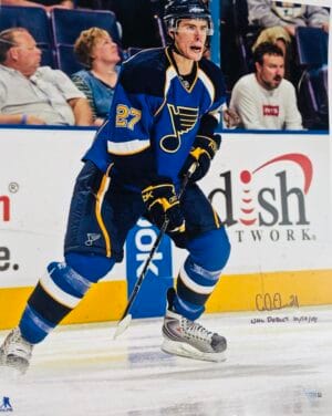 Alex Pietrangelo Autographed St. Louis Blues 16X20 Photo FANATICS Stanley Cup 2