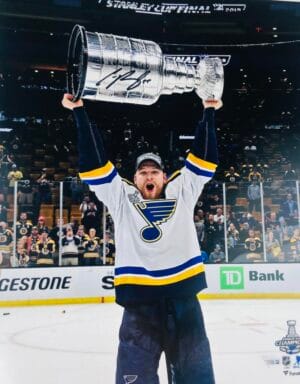 Colton Parayko Autographed St. Louis Blues 16X20 Photo FANATICS Stanley Cup 1