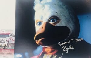 ED GALE signed HOWARD THE DUCK11X14 photo JSA COA CC99408