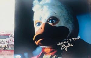 ED GALE signed HOWARD THE DUCK 11X14 photo JSA COA CC99407