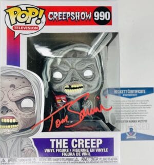 TOM SAVINI SIGNED THE CREEP FUNKO POP 990 CREEPSHOW HORROR AUTOGRAPH BAS 720