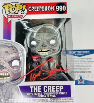 TOM SAVINI SIGNED THE CREEP FUNKO POP 990 CREEPSHOW HORROR AUTOGRAPH BAS 720