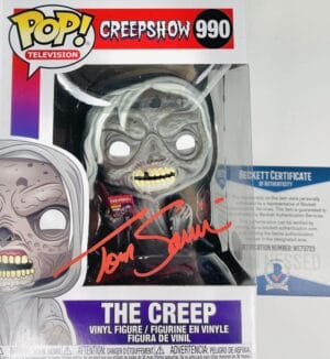 TOM SAVINI SIGNED THE CREEP FUNKO POP 990 CREEPSHOW HORROR AUTOGRAPH BAS 768