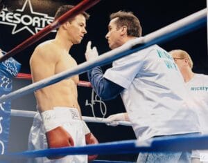 MARK WAHLBERG SIGNED THE FIGHTER 16X20 PHOTO ASI HOLO MICKY WARD AUTOGRAPH PROOF