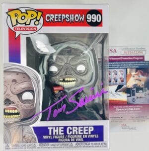 TOM SAVINI SIGNED THE CREEP FUNKO POP 990 CREEPSHOW HORROR AUTOGRAPH JSA 394