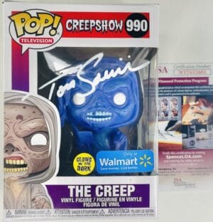 TOM SAVINI SIGNED THE CREEP FUNKO POP 990 CREEPSHOW WALMART EXCLUSIVE JSA 601