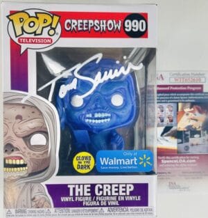 TOM SAVINI SIGNED THE CREEP FUNKO POP 990 CREEPSHOW WALMART EXCLUSIVE JSA 610