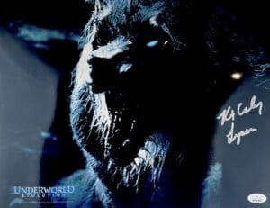 KURT CARLEY SIGNED UNDERWORLD 11X14 METALLIC PHOTO LYCAN AUTOGRAPH JSA 032