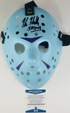 KANE HODDER NES STYLE JASON VOORHEES MASK FRIDAY THE 13TH NINTENDO 8 BIT BAS 460