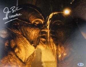 JONATHAN BRECK JEEPERS CREEPERS SIGNED 11X14 PHOTO THE CREEPER HORROR BAS 028