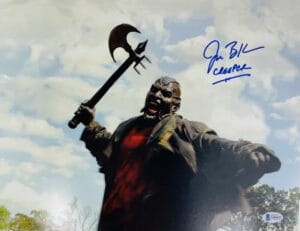 JONATHAN BRECK JEEPERS CREEPERS SIGNED 11X14 PHOTO THE CREEPER HORROR BAS 033