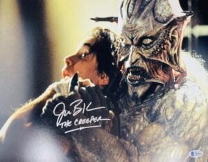 JONATHAN BRECK JEEPERS CREEPERS SIGNED 11X14 PHOTO THE CREEPER HORROR BAS 041