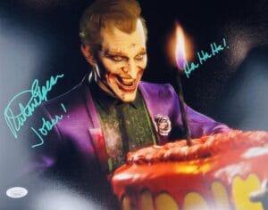 RICHARD EPCAR SIGNED THE JOKER 11X14 PHOTO MORTAL KOMBAT BATMAN BAS 788
