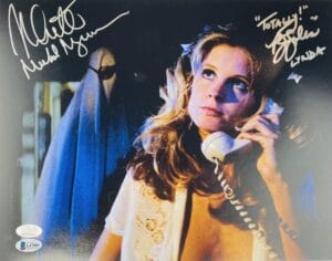 NICK CASTLE PJ P.J. SOLES SIGNED 11X14 PHOTO HALLOWEEN 1978 MICHAEL MYERS BAS 89