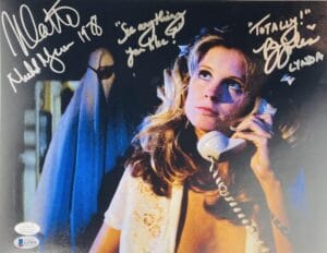 NICK CASTLE PJ P.J. SOLES SIGNED 11X14 PHOTO HALLOWEEN 1978 MICHAEL MYERS BAS 91