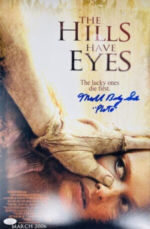 MICHAEL BAILEY SMITH SIGNED 12X18 PHOTO THE HILLS HAVE EYES PLUTO HORROR JSA 629