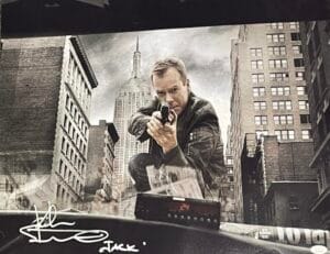 KIEFER SUTHERLAND SIGNED 16X20 PHOTO 24 JACK BAUER AUTOGRAPH AUTOGRAPHED JSA
