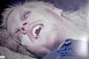 KIEFER SUTHERLAND SIGNED 12x18 PHOTO THE LOST BOYS DAVID HORROR AUTOGRAPH JSA 30