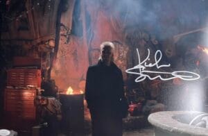 KIEFER SUTHERLAND SIGNED 12x18 PHOTO THE LOST BOYS DAVID HORROR AUTOGRAPH JSA 31