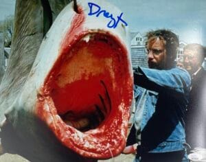RICHARD DREYFUSS SIGNED JAWS 11X14 PHOTO HOPPER STEVEN SPIELBERG HORROR JSA 385