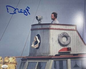RICHARD DREYFUSS SIGNED JAWS 11X14 PHOTO HOPPER STEVEN SPIELBERG HORROR JSA 387