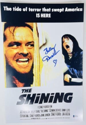 SHELLEY DUVALL SIGNED WENDY TORRANCE 12X18 PHOTO THE SHINING BAS 194