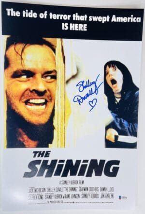 SHELLEY DUVALL SIGNED WENDY TORRANCE 12X18 PHOTO THE SHINING BAS 196