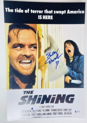 SHELLEY DUVALL SIGNED WENDY TORRANCE 12X18 PHOTO THE SHINING BAS 188