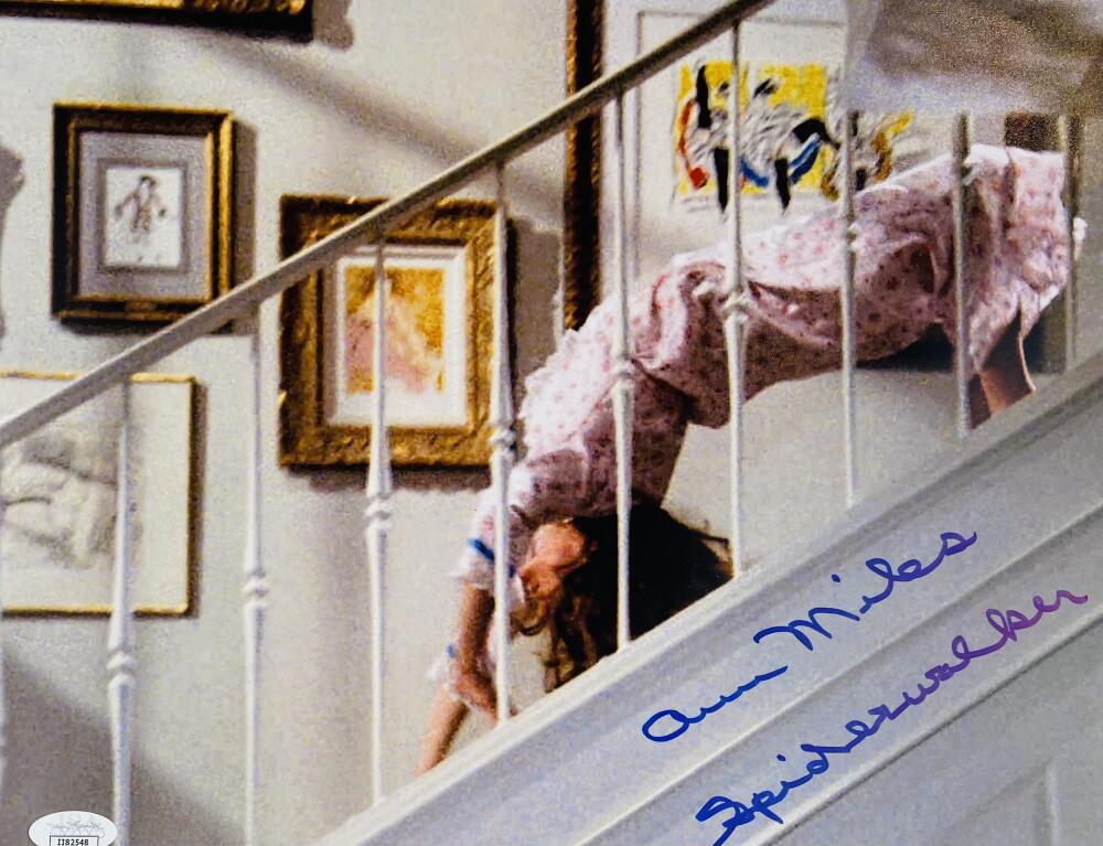 ANN MILES SIGNED THE EXORCIST 11X14 PHOTO REAGAN HORROR AUTOGRAPH JSA 548