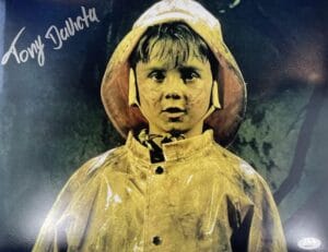 TONY DAKOTA SIGNED 11X14 PHOTO GEORGIE DENBROUGH IT PENNYWISE AUTOGRAPH JSA 437