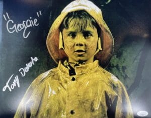TONY DAKOTA SIGNED 11X14 PHOTO GEORGIE DENBROUGH IT PENNYWISE AUTOGRAPH JSA 438