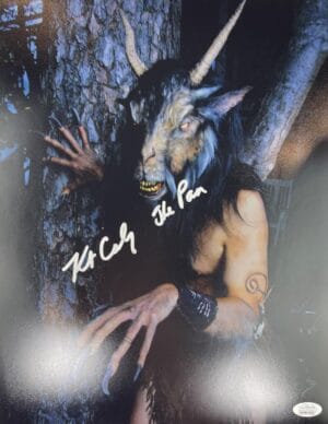KURT CARLEY SIGNED SIGNED 11X14 PHOTO THE PAN BLACK WATERS OF ECHOS POND JSA 040