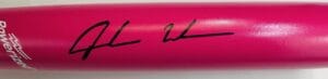 Jordan Walker Signed Pink Breast Cancer Full Size Bat St. Louis Cardinals Bas 31