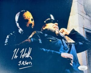 KANE HODDER FRIDAY THE 13TH SIGNED 8X10 PHOTO JASON VOORHEES JSA 609