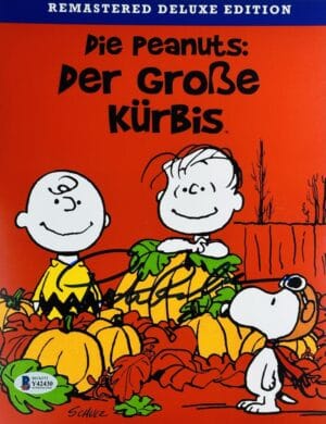 PETER ROBBINS SIGNED 8X10 PHOTO CHARLIE BROWN CHRISTMAS THE GREAT PUMPKIN BAS 30