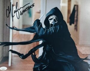 MAX LAFERRIERE SIGNED 11x14 PHOTO SCREAM VI 6 GHOSTFACE HORROR AUTOGRAPH JSA 944