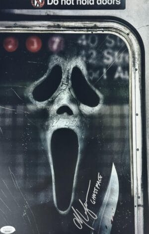 MAX LAFERRIERE SIGNED 11x17 PHOTO SCREAM VI 6 GHOSTFACE HORROR AUTOGRAPH JSA 969