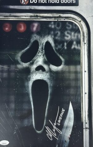 MAX LAFERRIERE SIGNED 11x17 PHOTO SCREAM VI 6 GHOSTFACE HORROR AUTOGRAPH JSA 970